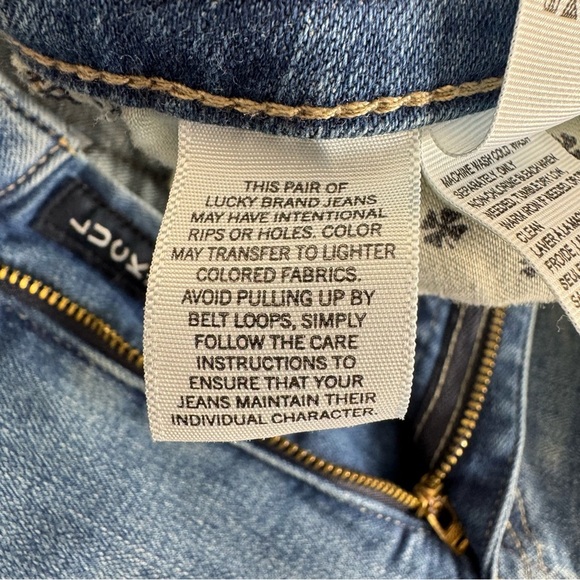 Lucky Brand Emma Crop Jeans 14W Women’s Medium Wash Denim Stretch Casual - Picture 6 of 11